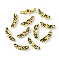 Tibetan Style Alloy Fairy Wing Beads&nbsp;TIBEB-6007-AG-FF