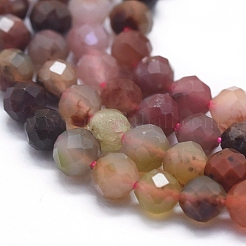Natural Multi-Color Agate Beads  Strands&nbsp;G-D0013-19