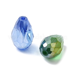 DIY Glass Teardrop Angel Pendant Making Kits&nbsp;TIBEB-FP0001-47