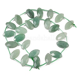 Natural Green Aventurine Beads Strands&nbsp;G-P607-A04-01