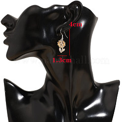 Alloy Dangle Earrings for Women&nbsp;WG164F9-01