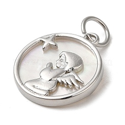 Natural Shell Pendants&nbsp;X-KK-M271-08P