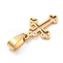 304 Stainless Steel Pendants&nbsp;STAS-P253-03G