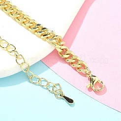 Brass Micro Pave Cubic Zirconia Bracelets&nbsp;BJEW-S158-02G-B