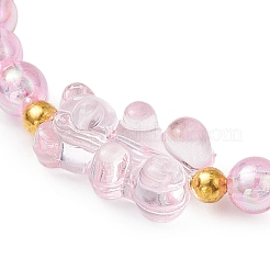 8Pcs 8 Colors Acrylic Beaded Stretch Bracelet Sets&nbsp;BJEW-JB11236