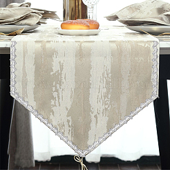Metallic Lace Trim&nbsp;OCOR-WH0071-034A