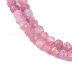 Natural Pink Tourmaline Beads Strands&nbsp;X-G-N342-33