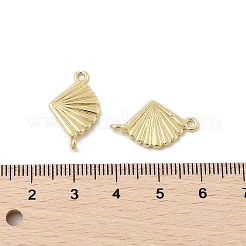 Brass Connector Charms&nbsp;KK-U047-03G-01