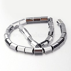 Electroplate Non-magnetic Synthetic Hematite Bead Strands&nbsp;G-F300-38B-01