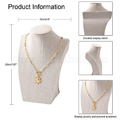 Stereoscopic Necklace Bust Displays&nbsp;NDIS-N006-E-06