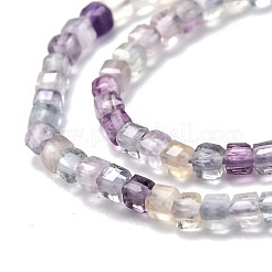 Natural Fluorite Beads Strands&nbsp;G-H266-21
