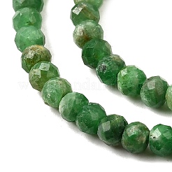 Natural Green Garnet Beads Strands&nbsp;G-G259-A02-3x4mm