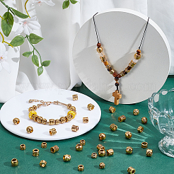 100Pcs 10 Styles Tibetan Style Alloy European Beads&nbsp;MPDL-PH0001-17