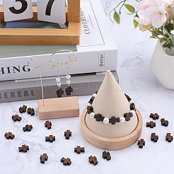150Pcs Natural Wooden Beads&nbsp;WOOD-SC0001-47