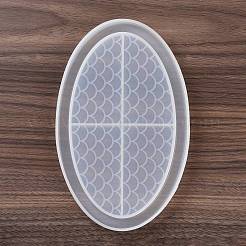 Oval DIY Silicone Jewelry Plate Molds&nbsp;LS-SIMO-P003-01A