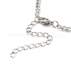 Tarnish Resistant 304 Stainless Steel Twisted Chains Bracelet Making&nbsp;AJEW-JB01064