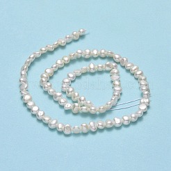 Natural Cultured Freshwater Pearl Beads Strands&nbsp;PEAR-A005-05D-01