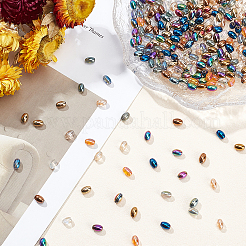 1050Pcs 15 Color Electroplate  Glass Beads&nbsp;EGLA-PH0001-26