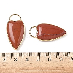 Natural Red Jasper Pendants&nbsp;G-I393-01G-04