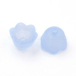 Transparent Acrylic Beads Caps&nbsp;X-PL543-5
