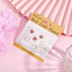 10Pcs 2 Colors Real 18K Gold Plated Brass Charms&nbsp;KK-BBC0016-07