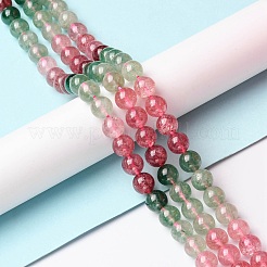 Natural Strawberry Quartz Beads Strands&nbsp;G-C029-03