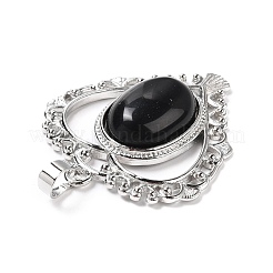 Natural Obsidian Pendants&nbsp;G-I322-04P-02