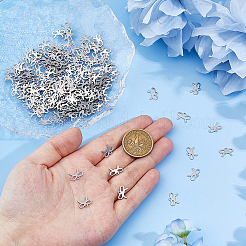 200Pcs 201 Stainless Steel Pendants&nbsp;STAS-DC0017-13