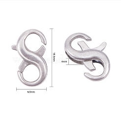 Stainless Steel Double Opening Lobster Claw Clasps&nbsp;STAS-CJ0011-01