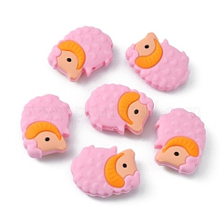 Food Grade Eco-Friendly Silicone Beads&nbsp;X1-SIL-WH0006-02C