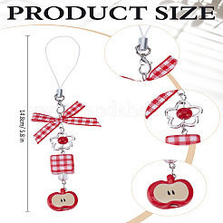 1Pc Alloy Mobile Straps for Women&nbsp;HJEW-LP0001-33