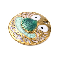 304 Stainless Steel Enamel Pendants&nbsp;LS-STAS-A092-01C-G