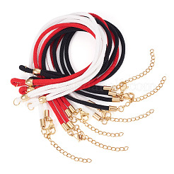 6Pcs 3 Colors 3MM Nylon Braided Cord Necklace Making&nbsp;AJEW-TA00058