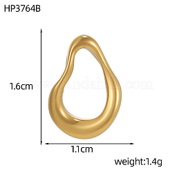 304 Stainless Steel Pendants&nbsp;STAS-OY012-88G