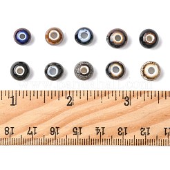 68Pcs 9 Colors Handmade Porcelain Beads&nbsp;PORC-FS0001-23A