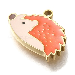 Ion Plating(IP) 304 Stainless Steel Enamel Pendants&nbsp;STAS-P371-077G