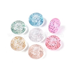 Transparent Acrylic European Beads&nbsp;TACR-Q013-09