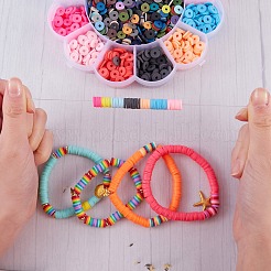 2400Pcs Single Colors Handmade Polymer Clay Beads&nbsp;CLAY-SZ0001-55