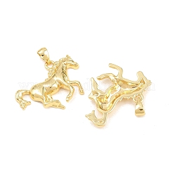 Brass Pendants&nbsp;KK-P353-21G-02