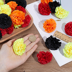 40Bags 4 Colors Cloth Artificial Flower&nbsp;DIY-GF0013-34