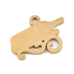 304 Stainless Steel Pendants&nbsp;SA-CBAE30B-01C-G