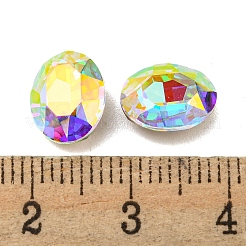 Glass Rhinestone Cabochons&nbsp;RGLA-M017-L01-001ST