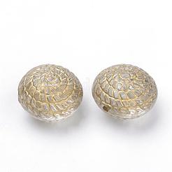 Plating Transparent Acrylic Beads&nbsp;PACR-Q115-48