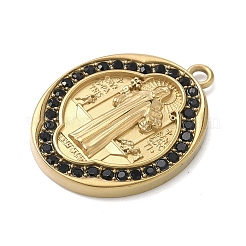 304 Stainless Steel & Rhinestone Pendants&nbsp;STAS-G371-09D-02G