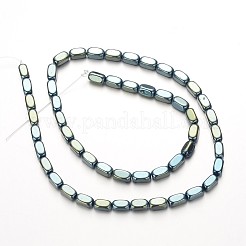 Electroplate Non-magnetic Synthetic Hematite Bead Strands&nbsp;G-F300-40A-07