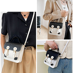 DIY PU Leather Women's Satchel Bag Kits&nbsp;DIY-WH0430-515B