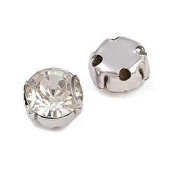 Flat Round Sew on Rhinestone Montee Beads&nbsp;STAS-B107-01D-01P