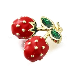 Brass with Enamel Charms&nbsp;KK-Q066-01D-G