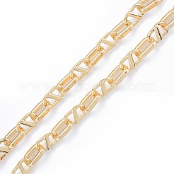 Alloy Oval Link Chains&nbsp;LCHA-N01-10