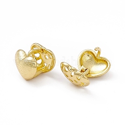 Rack Plating Brass Heart Hoop Earrings for Women&nbsp;EJEW-M210-24G
